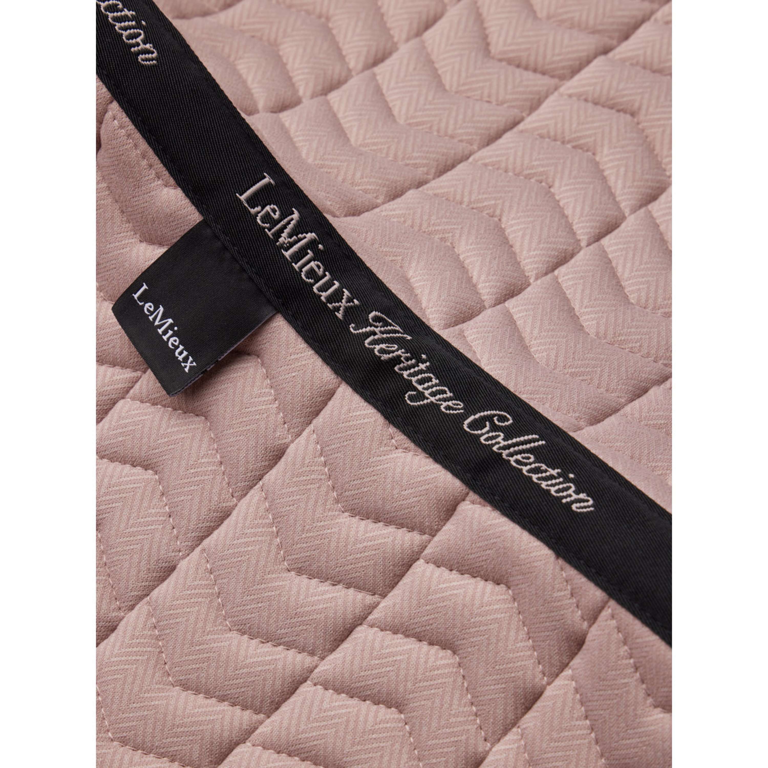 LeMieux Sottosella Heritage Herringbone Square Dressage Wild Rose