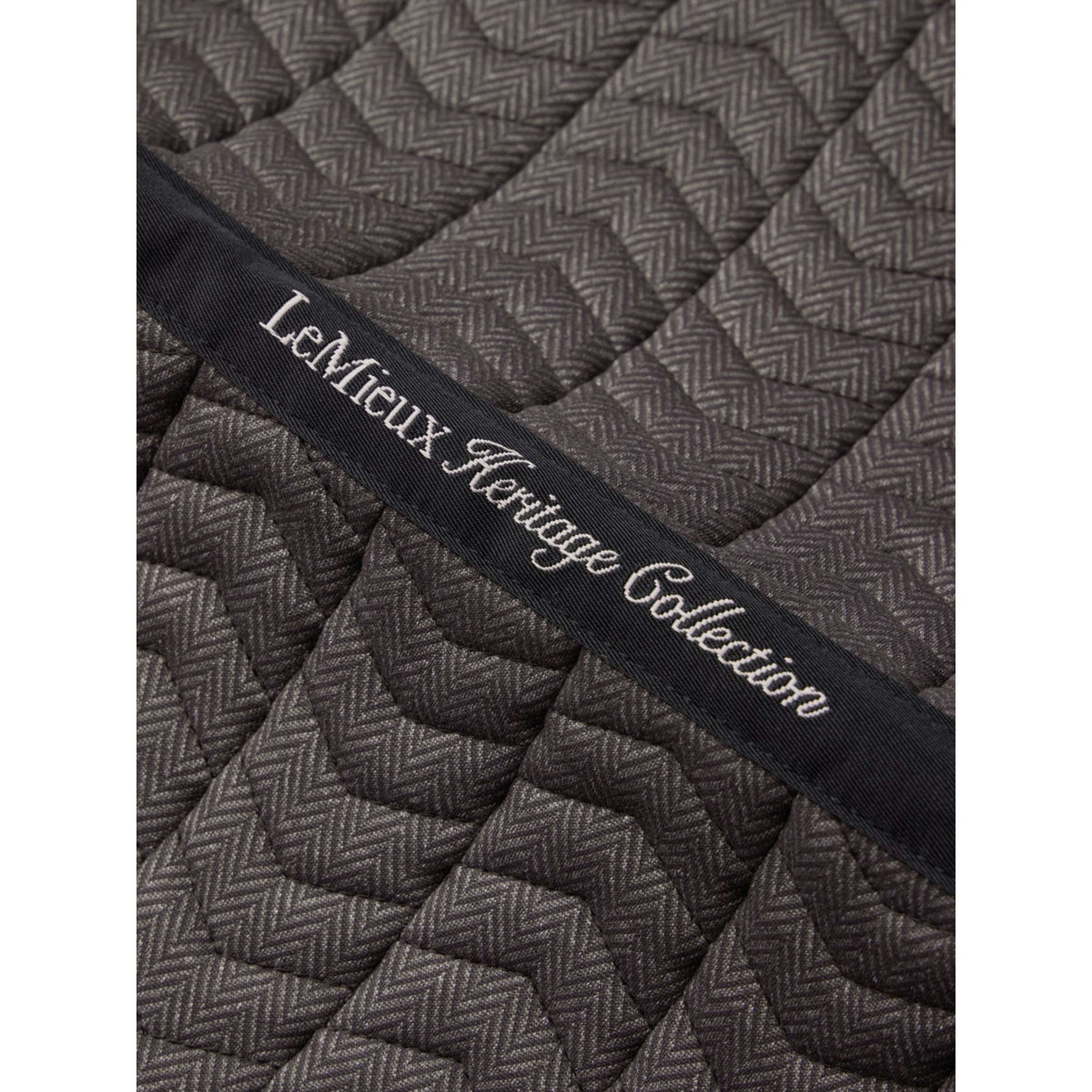LeMieux Sottosella Heritage Herringbone Square Dressage Cocoa