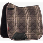 LeMieux Sottosella Heritage Check Square Dressage Cocoa