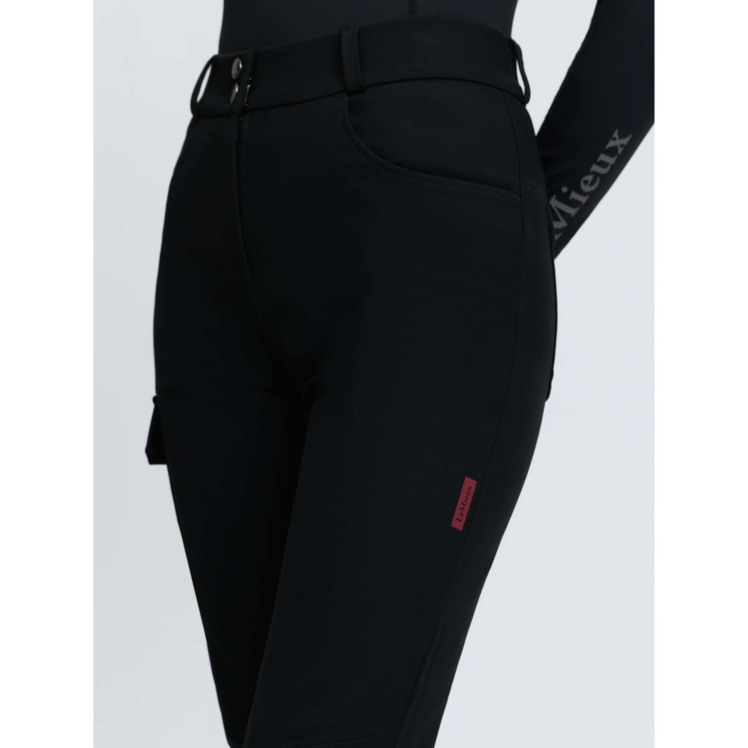 LeMieux Pantaloni Stormwear Stretch Waterproof Nero
