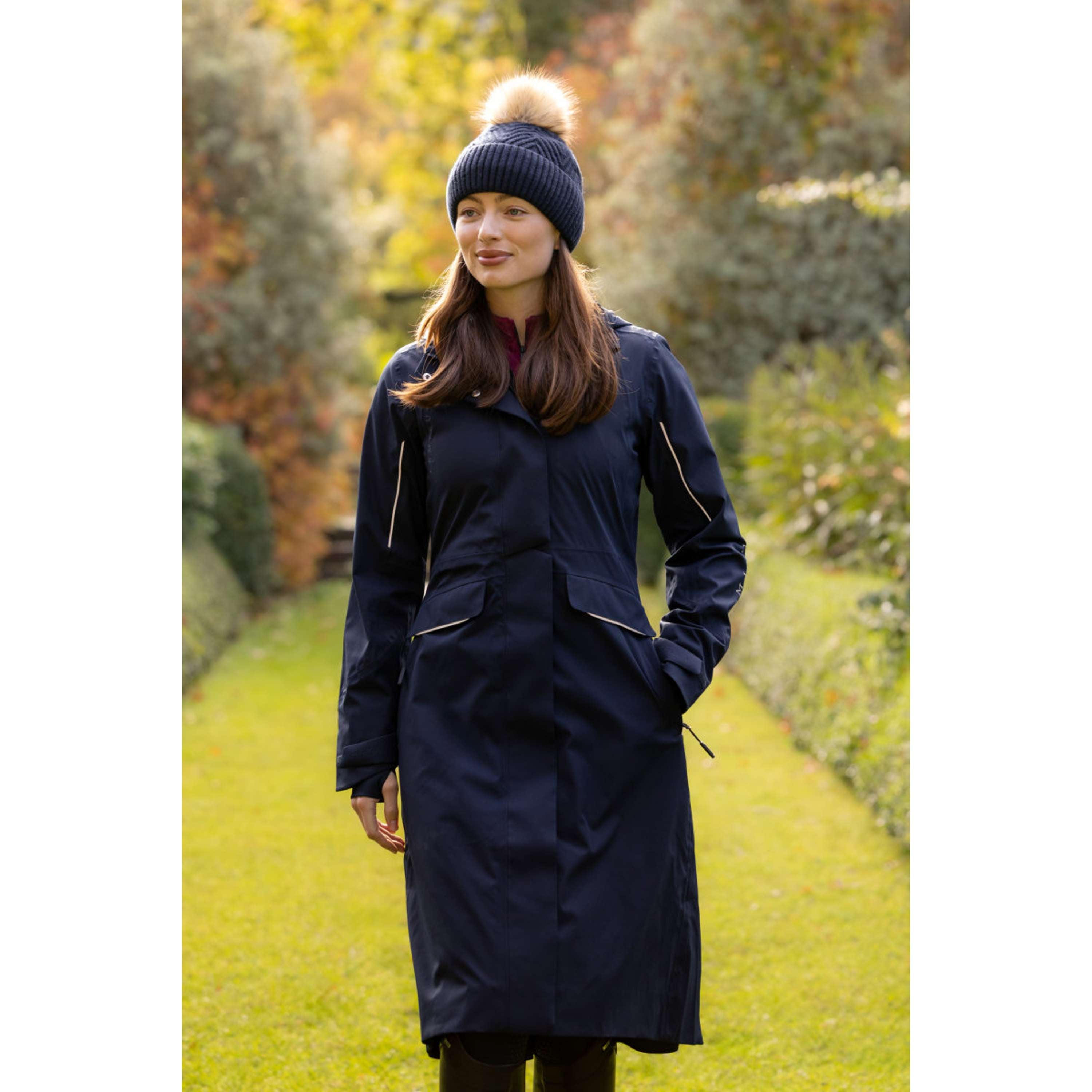 LeMieux Cappotto Lungo Stormwear Performance Riding Navy