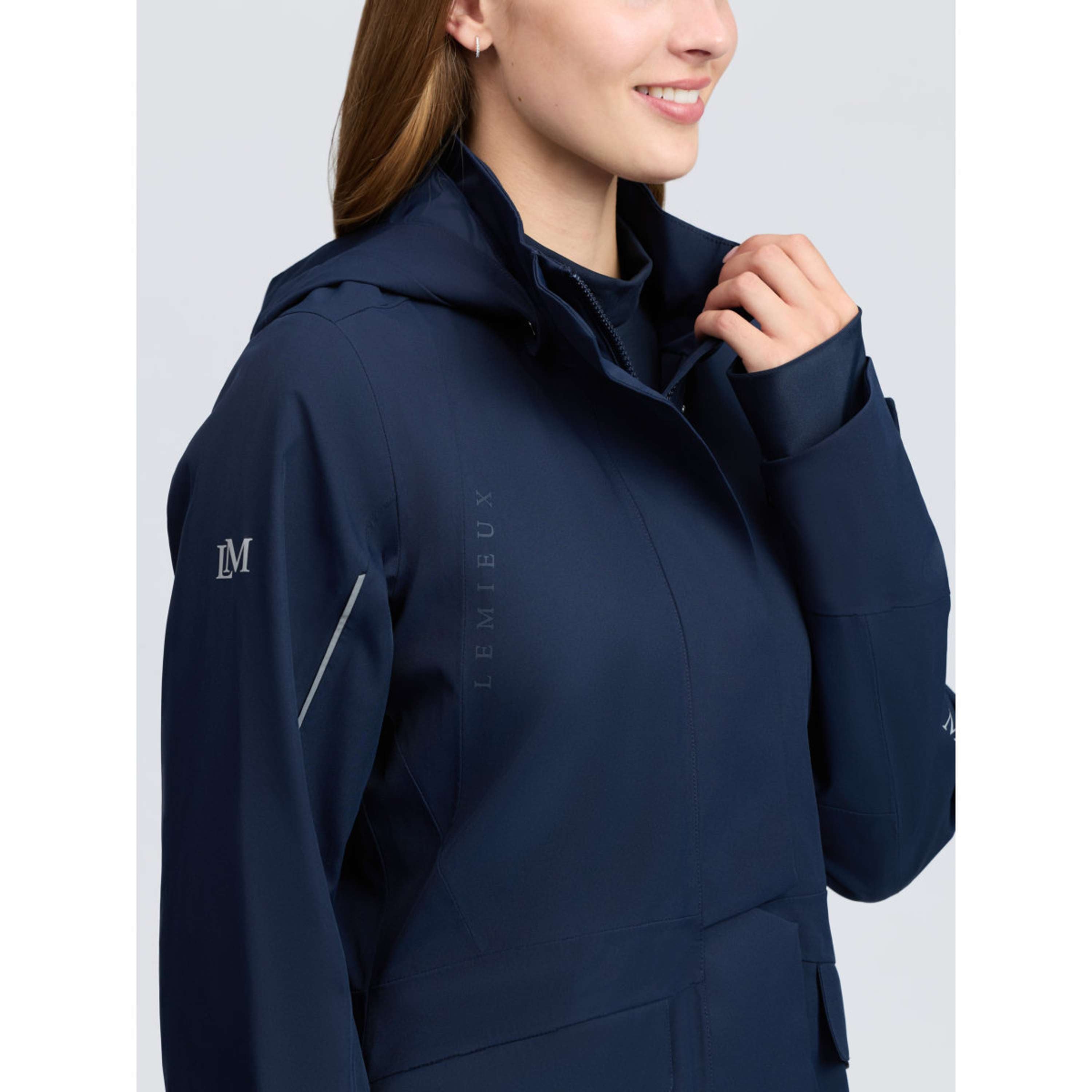 LeMieux Cappotto Lungo Stormwear Performance Riding Navy