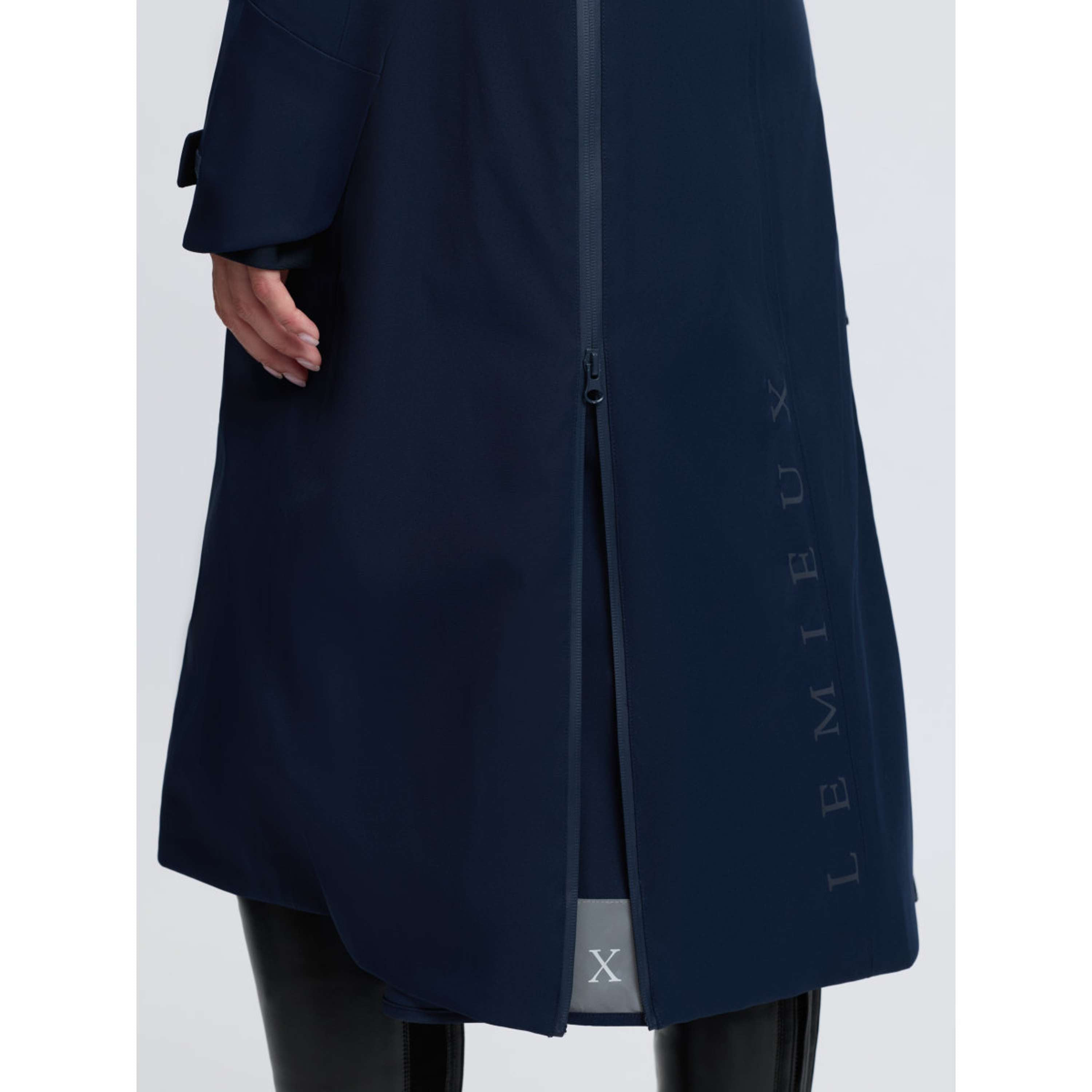 LeMieux Cappotto Lungo Stormwear Performance Riding Navy