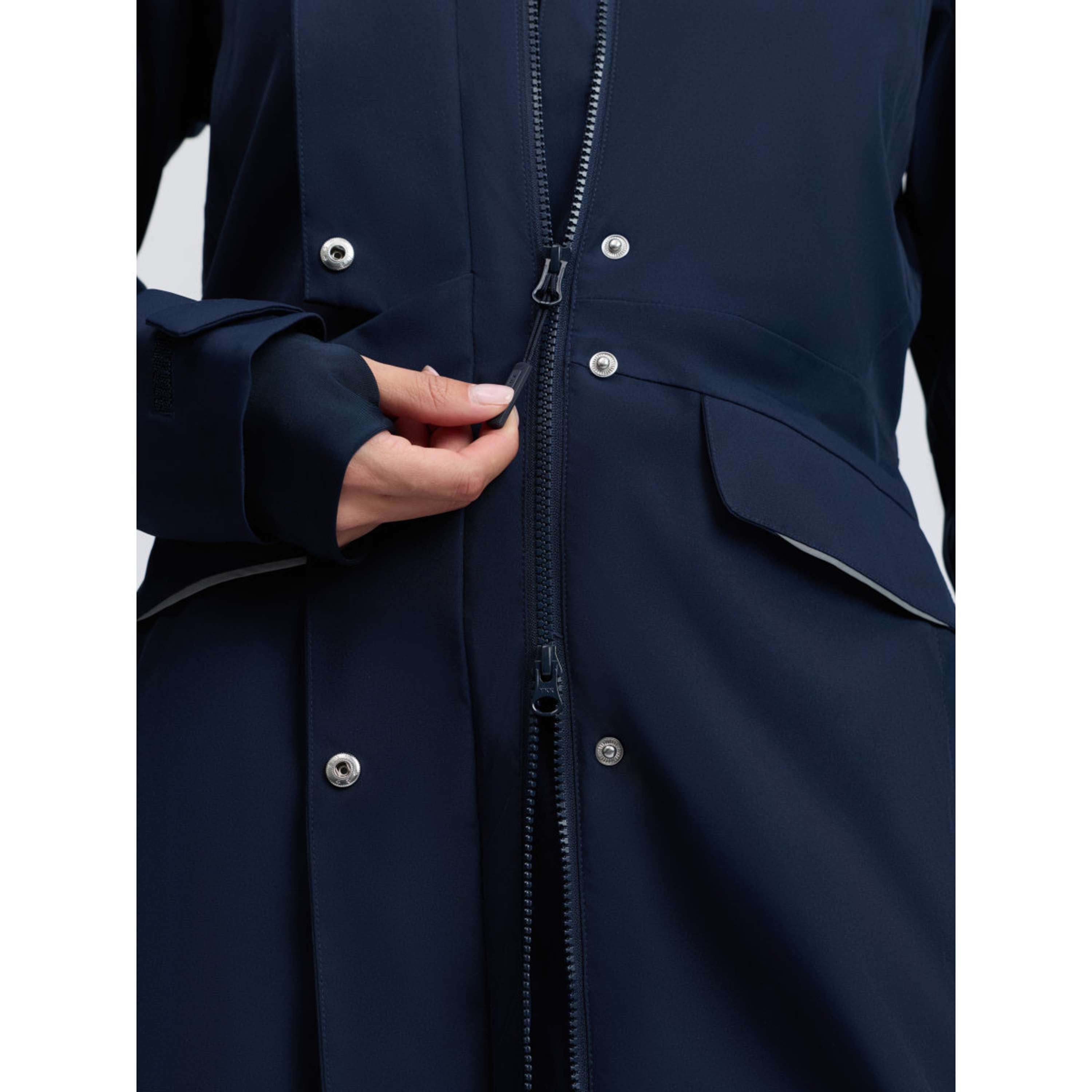 LeMieux Cappotto Lungo Stormwear Performance Riding Navy