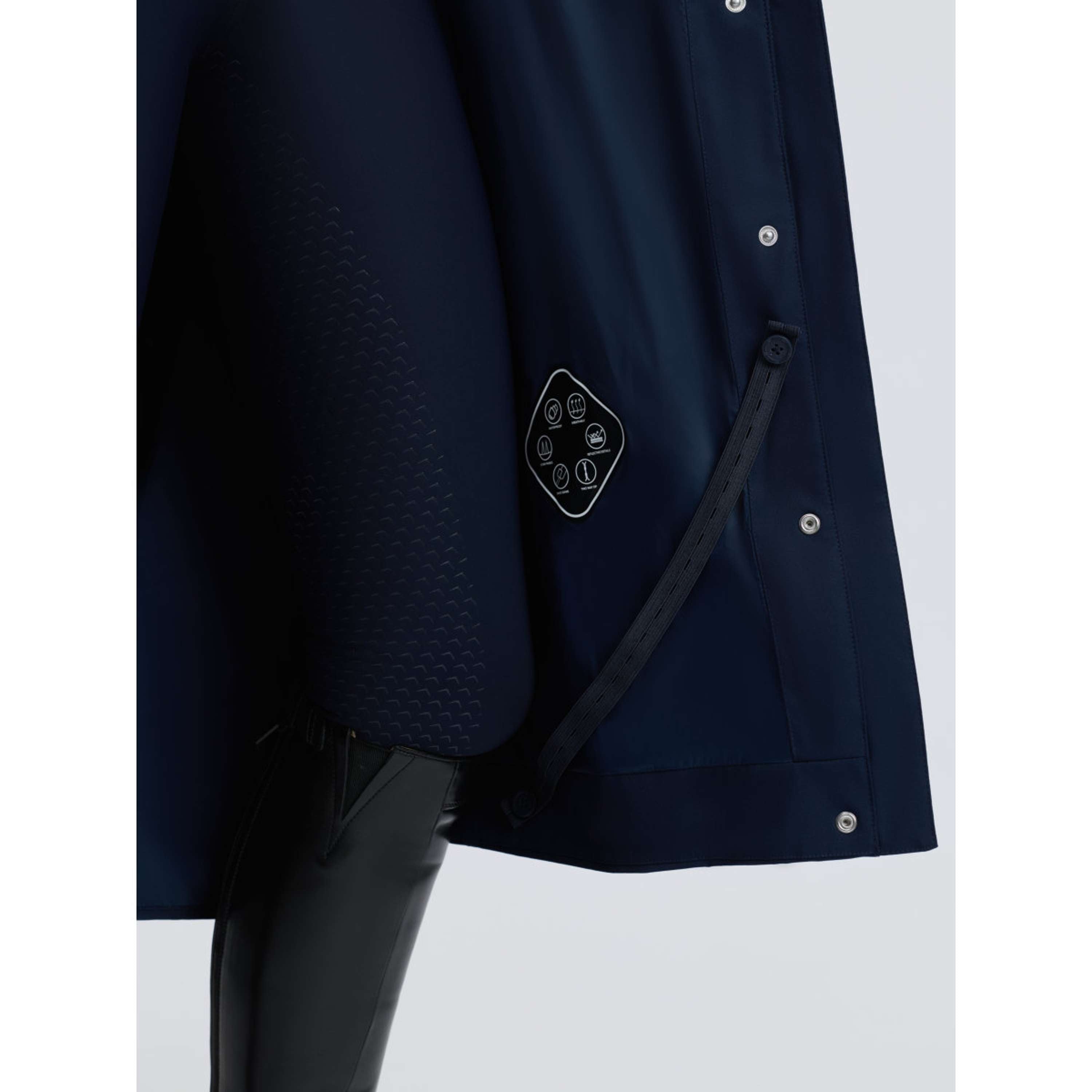 LeMieux Cappotto Lungo Stormwear Performance Riding Navy