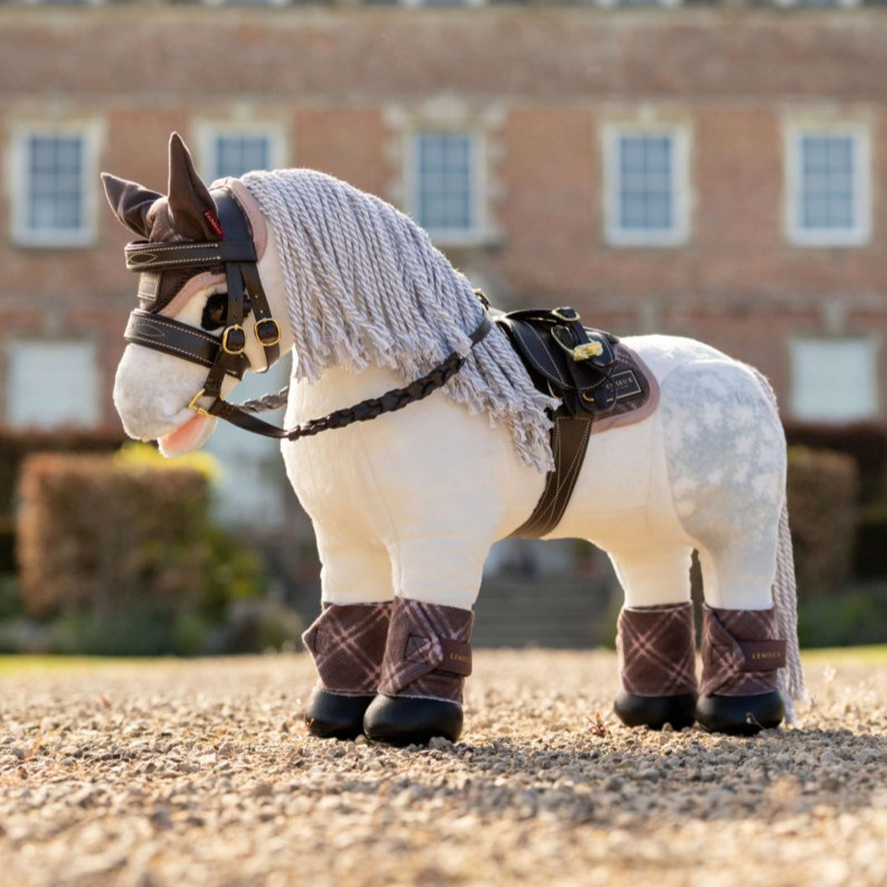LeMieux Toy Pony Rete per Orecchie Heritage Cocoa