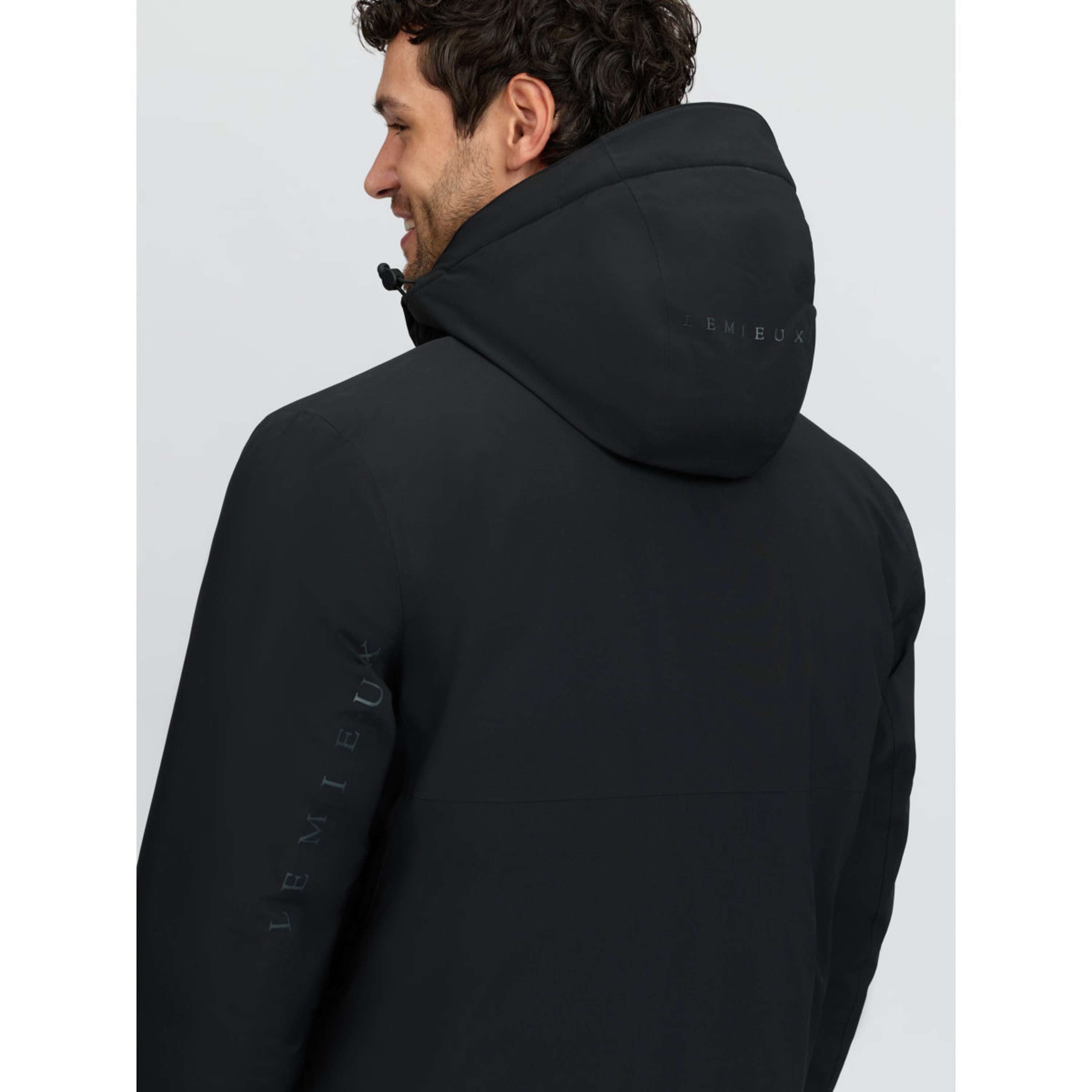 LeMieux Cappotto Lungo Waterproof Training Uomini Nero