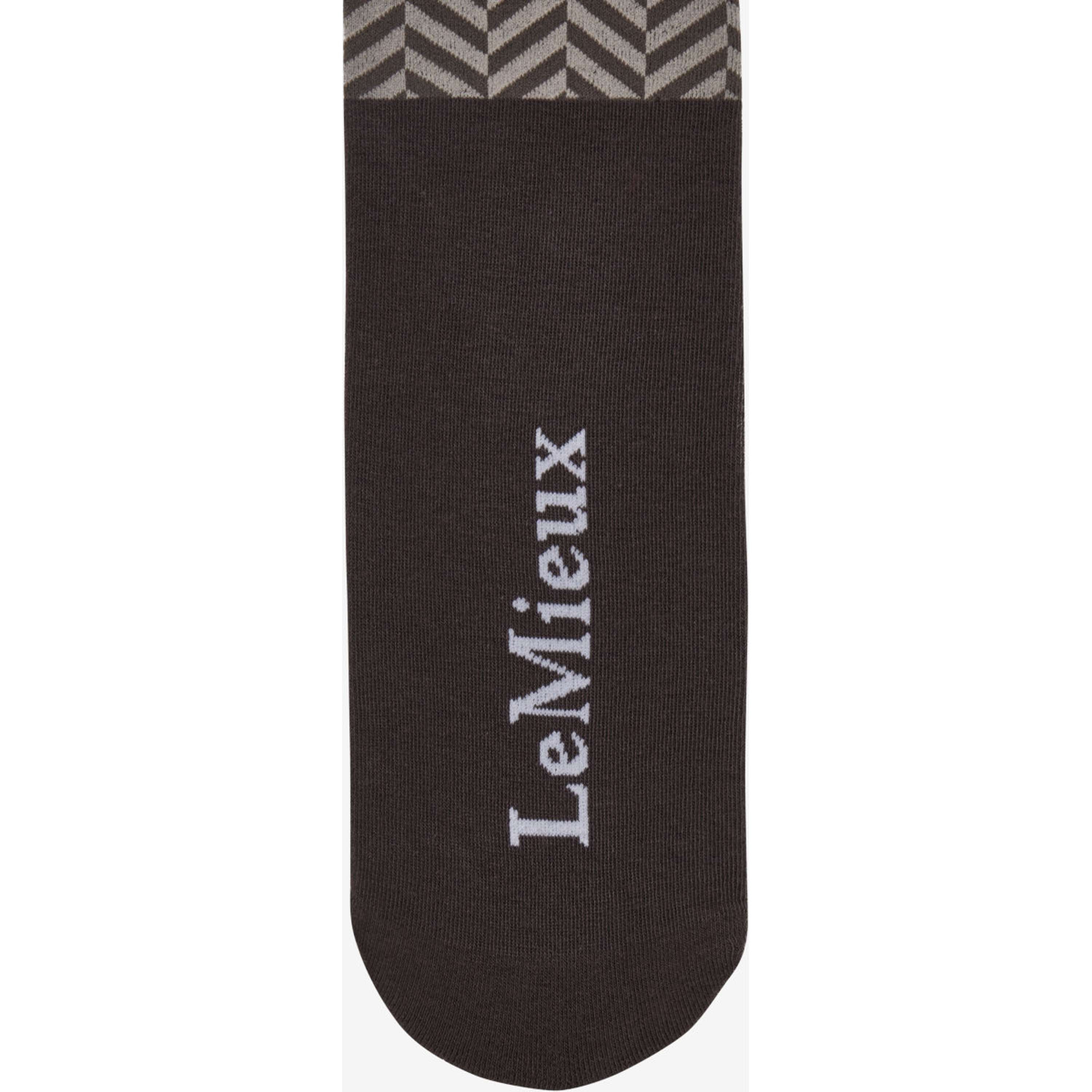 LeMieux Calze da Equitazione Heritage Footsie Cocoa