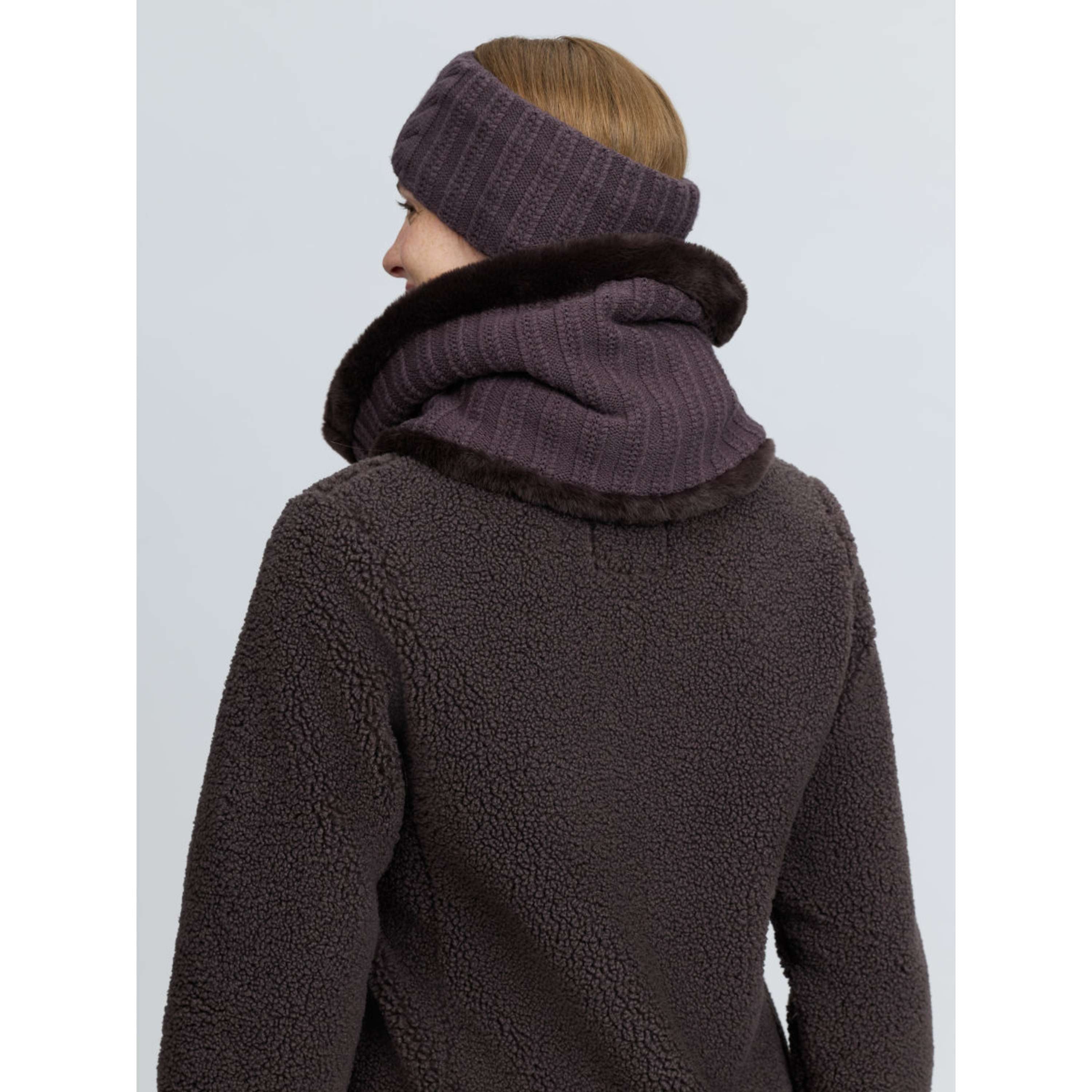 LeMieux Scaldacollo Heritage Knitted Cocoa