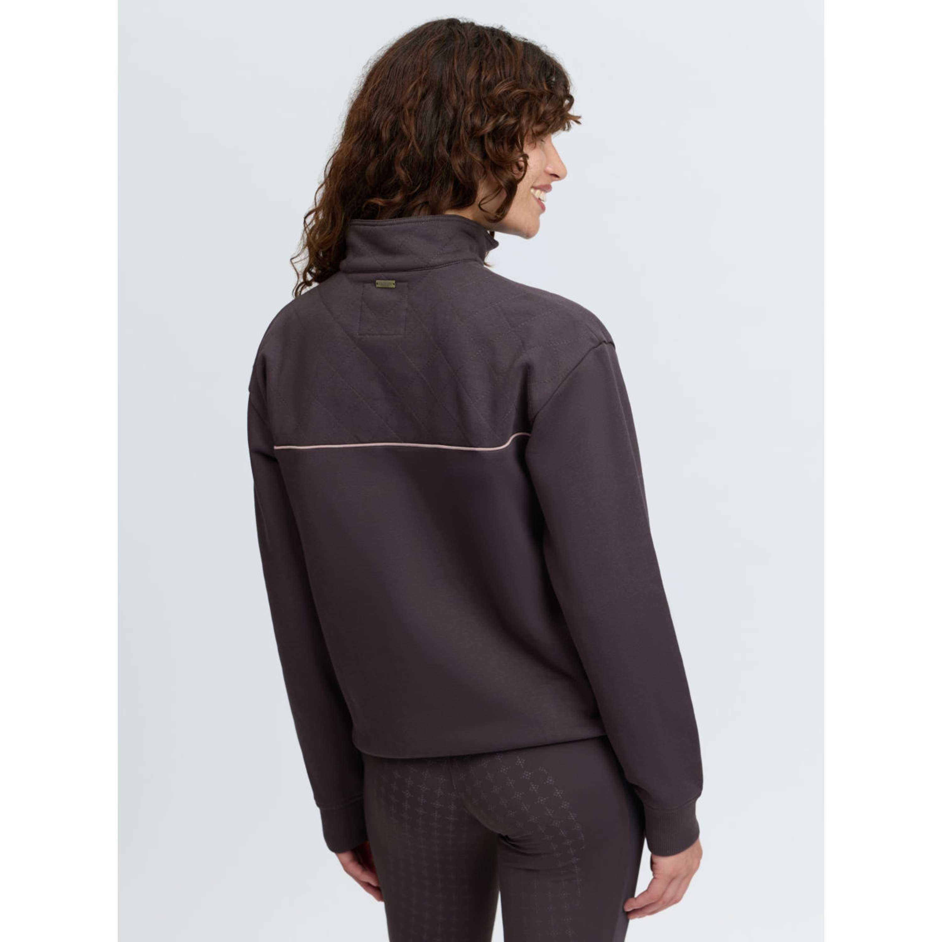 LeMieux Maglione Heritage Quarter Zip Cocoa