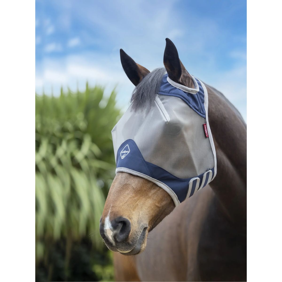 LeMieux Maschera Antimosche Amour Shield Pro Senza orecchie Navy