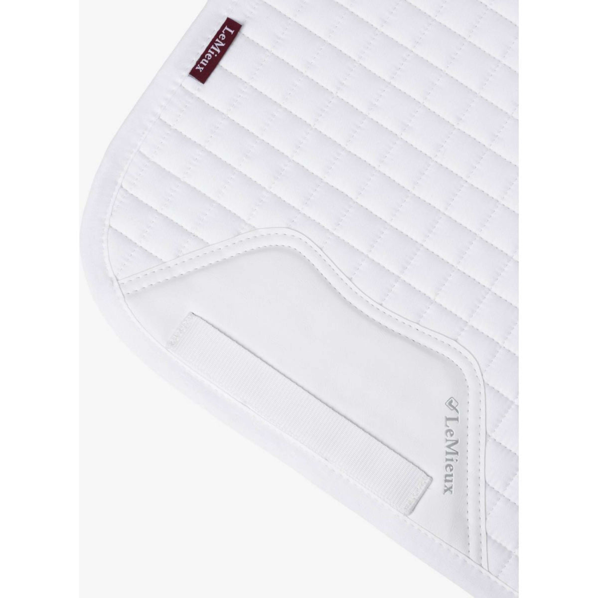 LeMieux Sottosella da dressage ProSport Plain Bianco