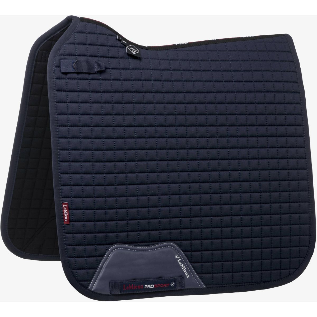 LeMieux Sottosella Prosport Dressage Plain Square D-Ring Navy