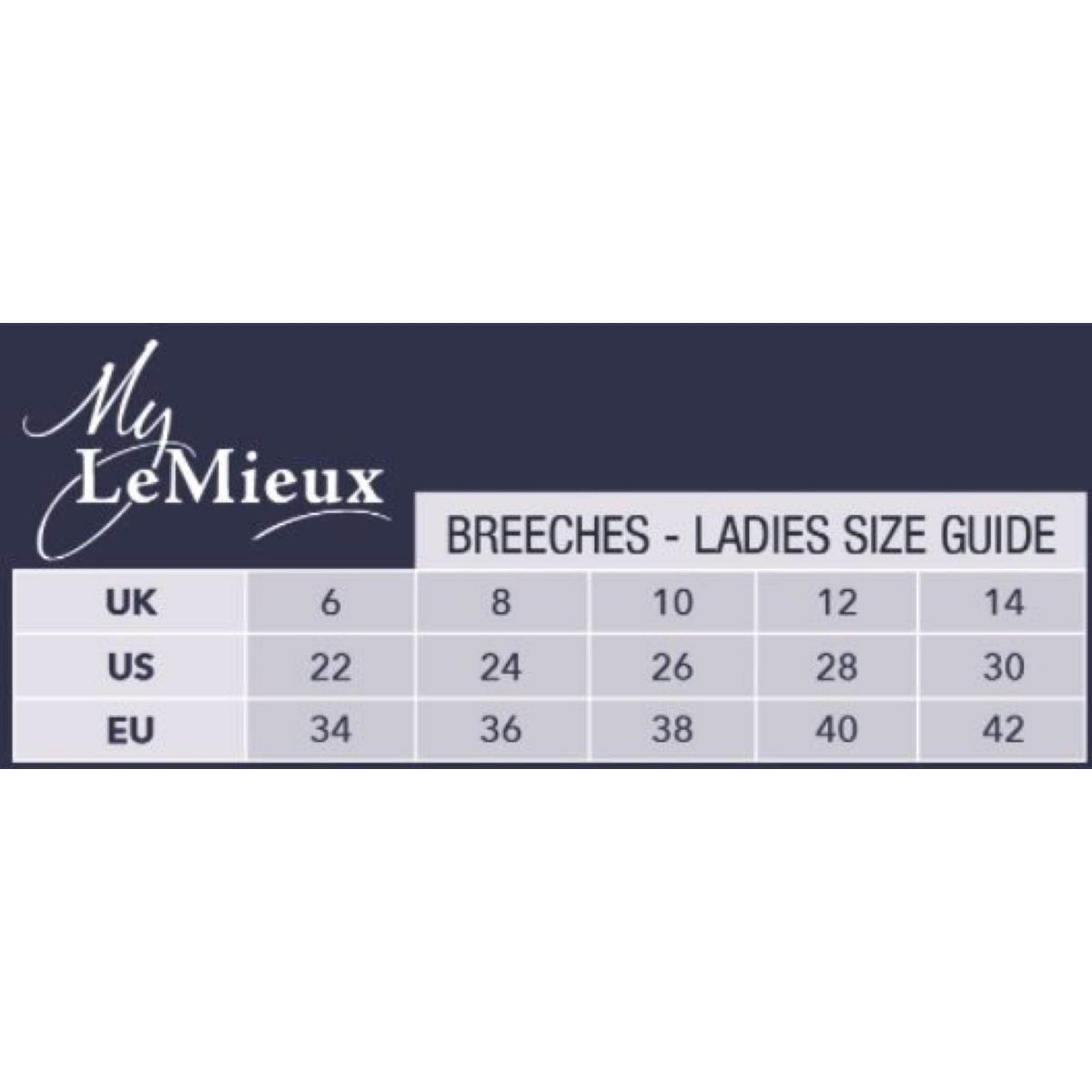 LeMieux Pantaloni da Equitazione Amara II Knee Grip Beige