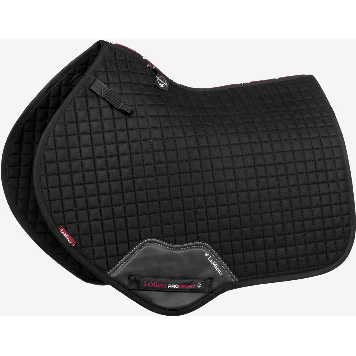 LeMieux Sottosella Suede Square Close Contact Nero