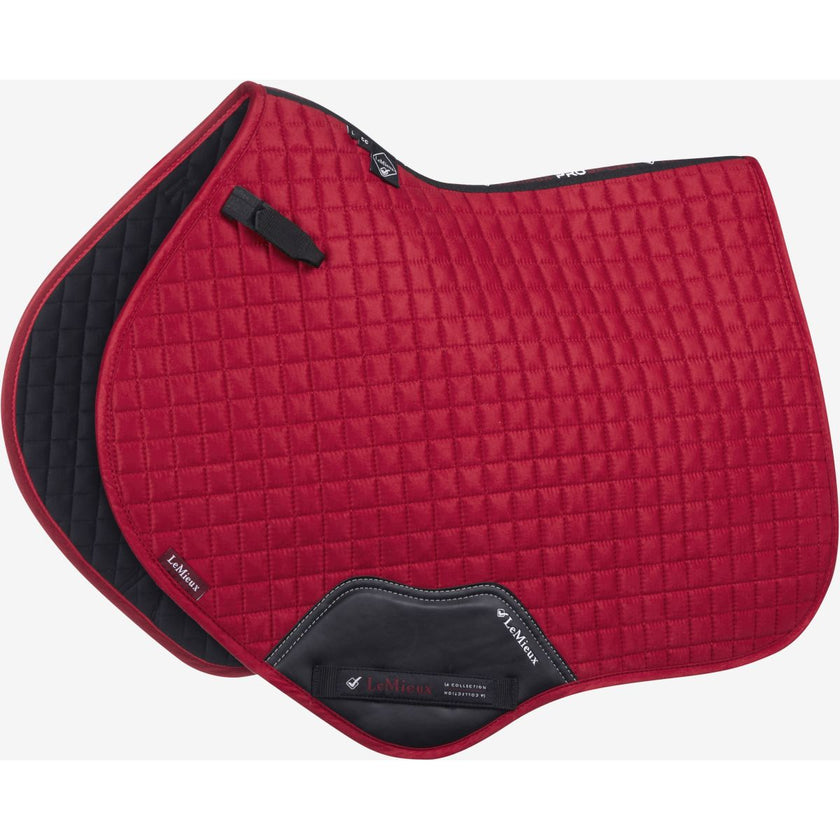 LeMieux Sottosella Suede Square Close Contact Peperoncino