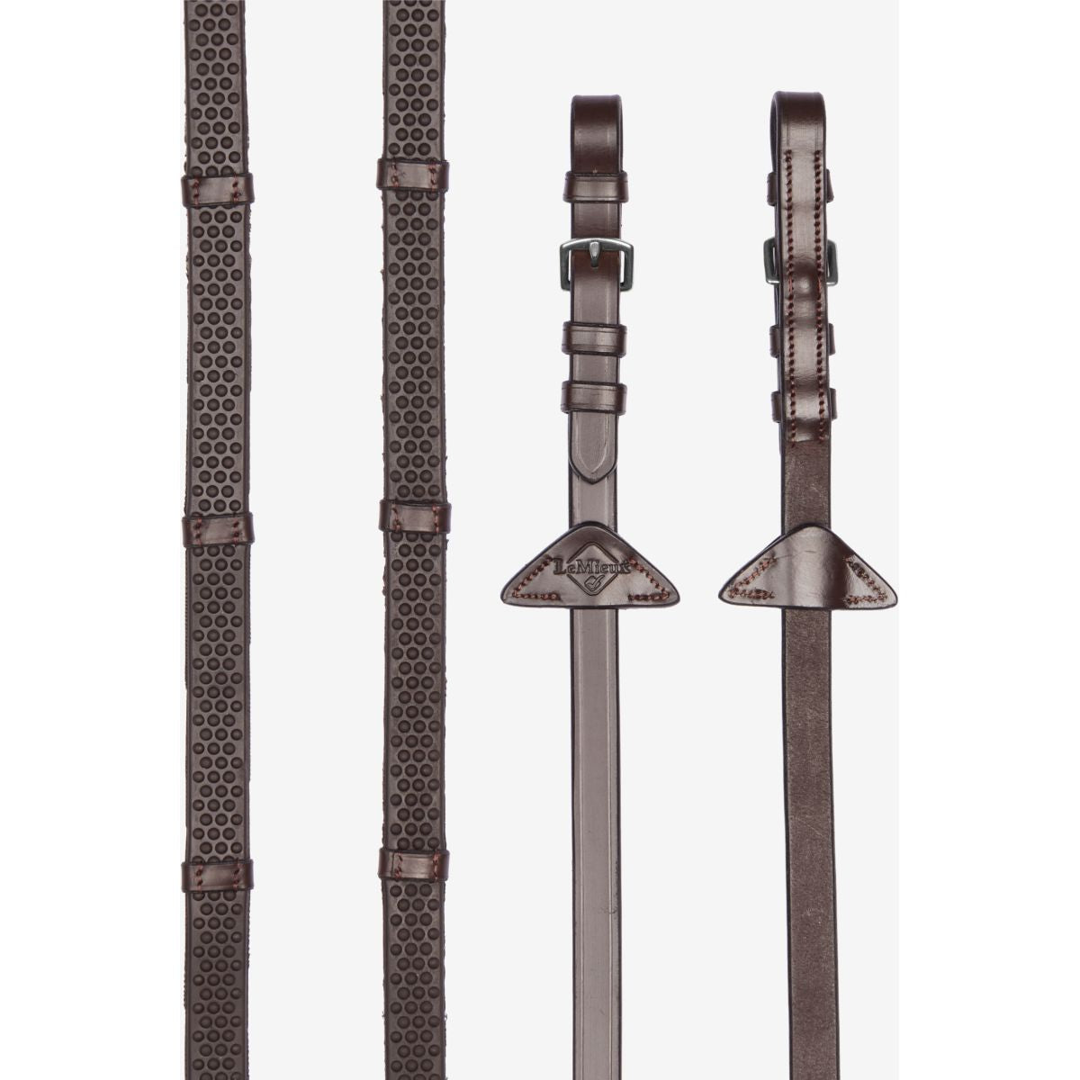 LeMieux Redini Soft Rubber with Stoppers Avana/Argento