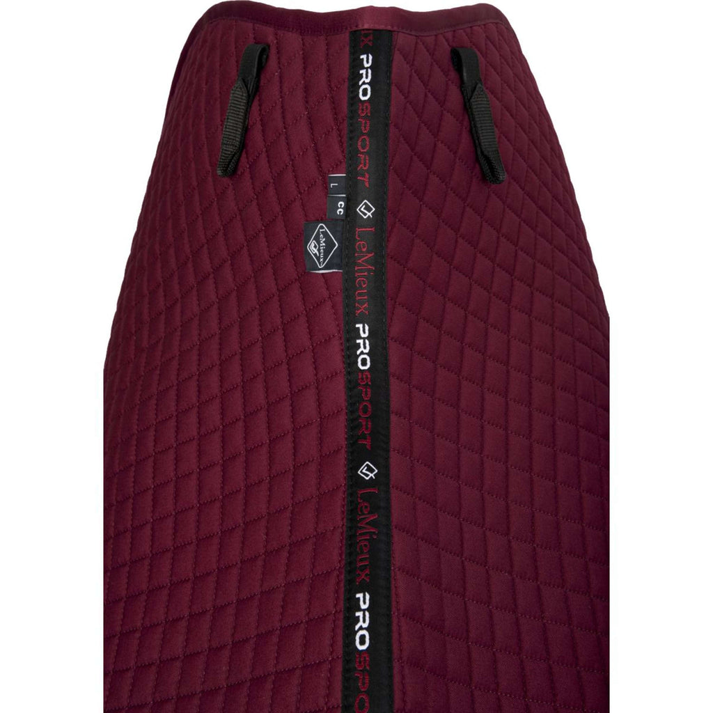 LeMieux Sottosella Cotton Square Close Contact Borgogna