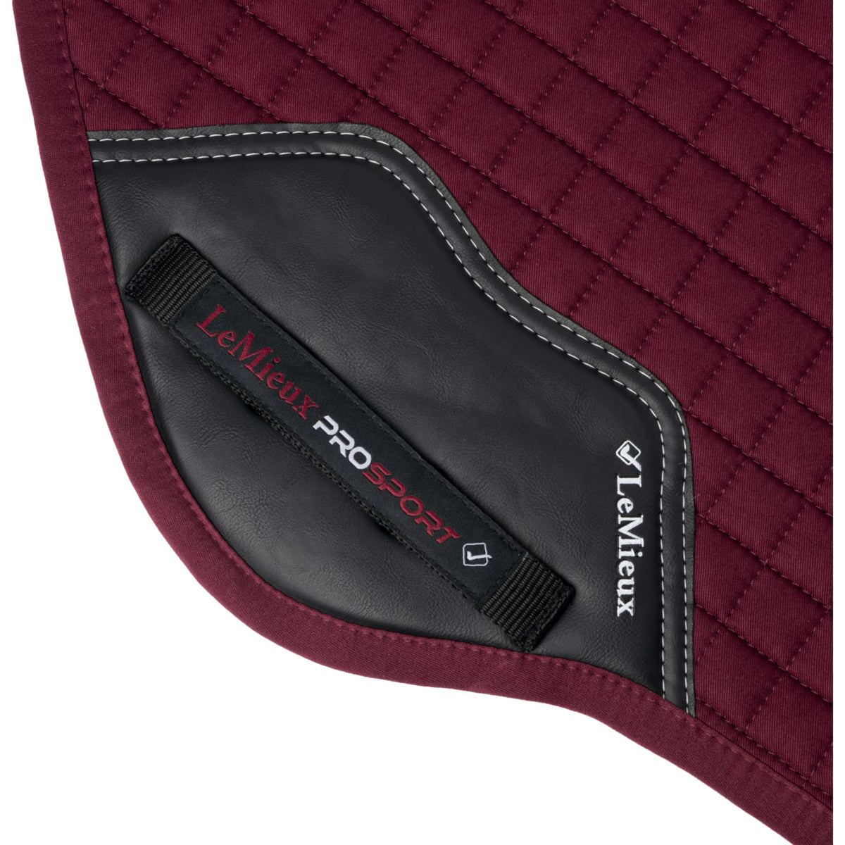 LeMieux Sottosella Cotton Square Close Contact Borgogna