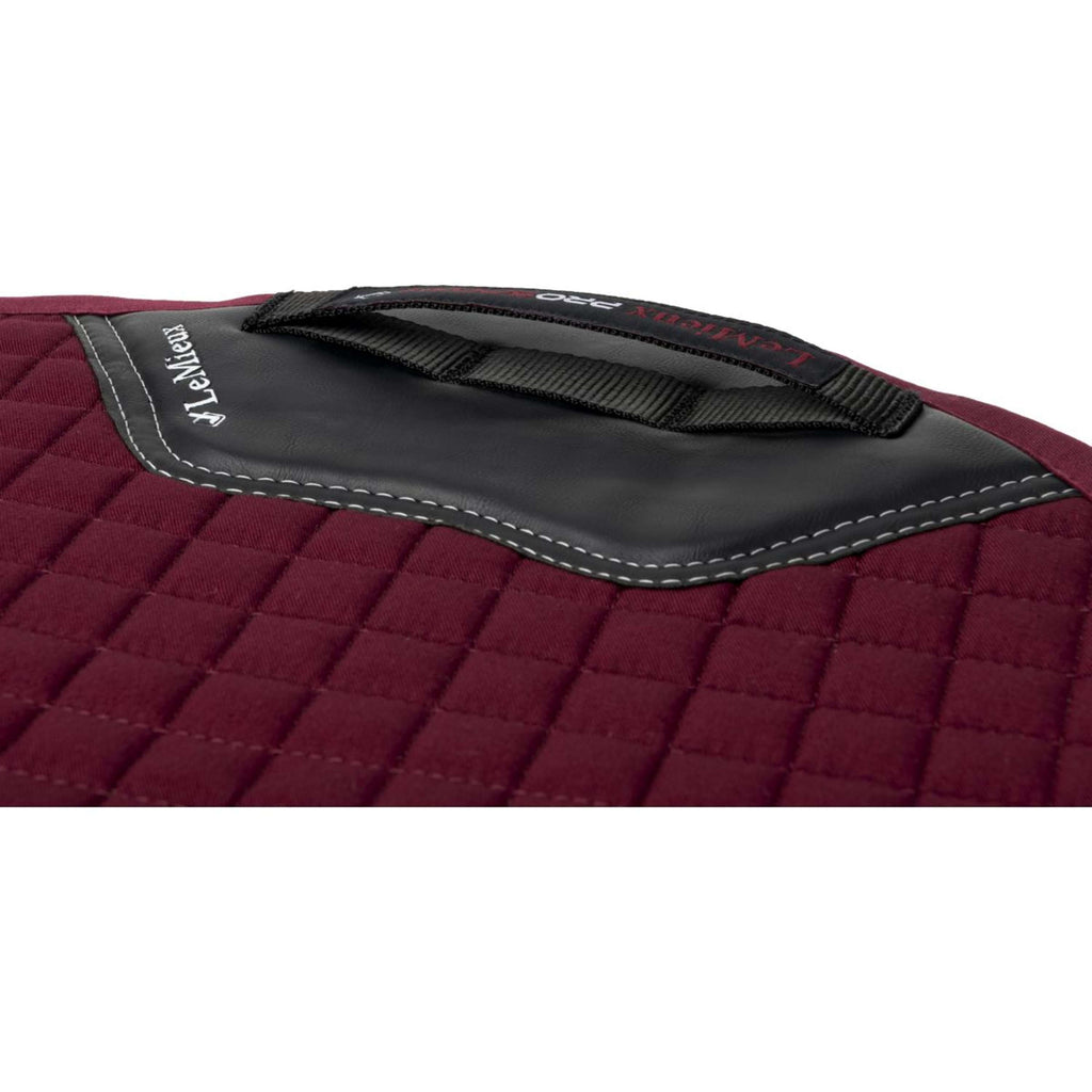 LeMieux Sottosella Cotton Square Close Contact Borgogna