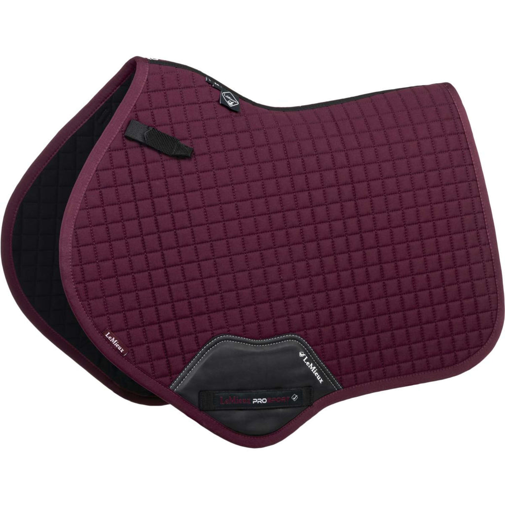 LeMieux Sottosella Cotton Square Close Contact Borgogna