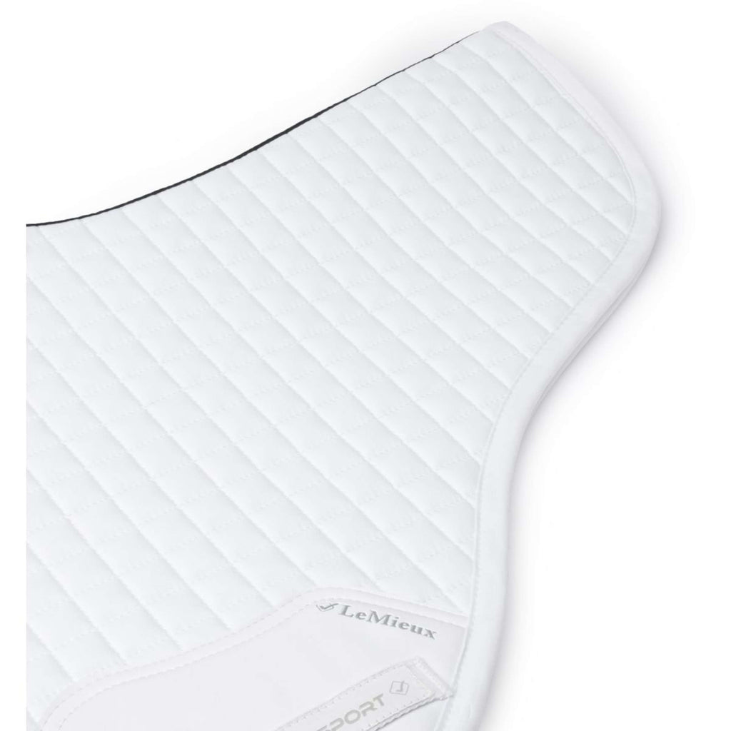 LeMieux Sottosella Cotton Half Square Close Contact Bianco
