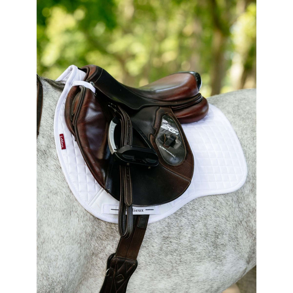LeMieux Sottosella Suede Square Uso generale Bianco