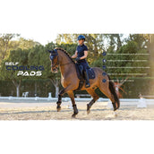 LeMieux Sottosella Self-Cool Square Arctic Dressage Bianco