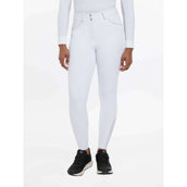 LeMieux Pantaloni da equitazione Victoria con grip in silicone Bianco