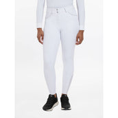 LeMieux Pantaloni da equitazione Victoria con grip in silicone Bianco