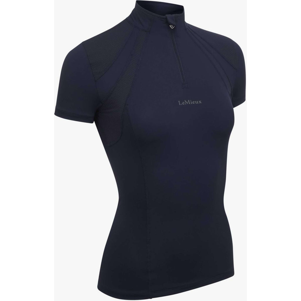 LeMieux Strato di base Mia Mesh Maniche Corte Navy