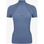 LeMieux Strato di base Mia Mesh Maniche Corte Blu ghiaccio