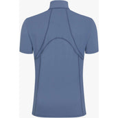 LeMieux Strato di base Mia Mesh Maniche Corte Blu ghiaccio