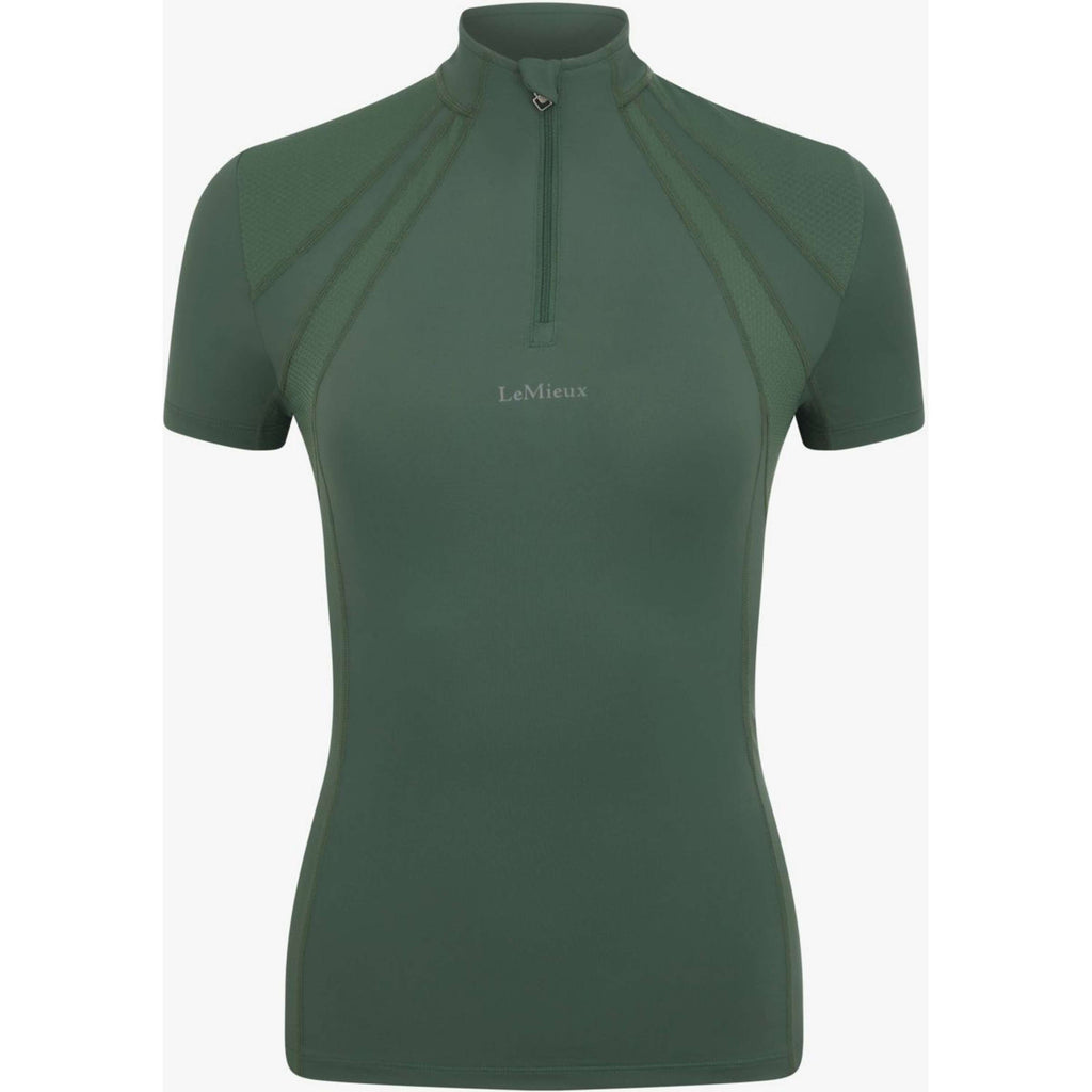 LeMieux Strato di base Mia Mesh Maniche Corte Cacciatore Verde