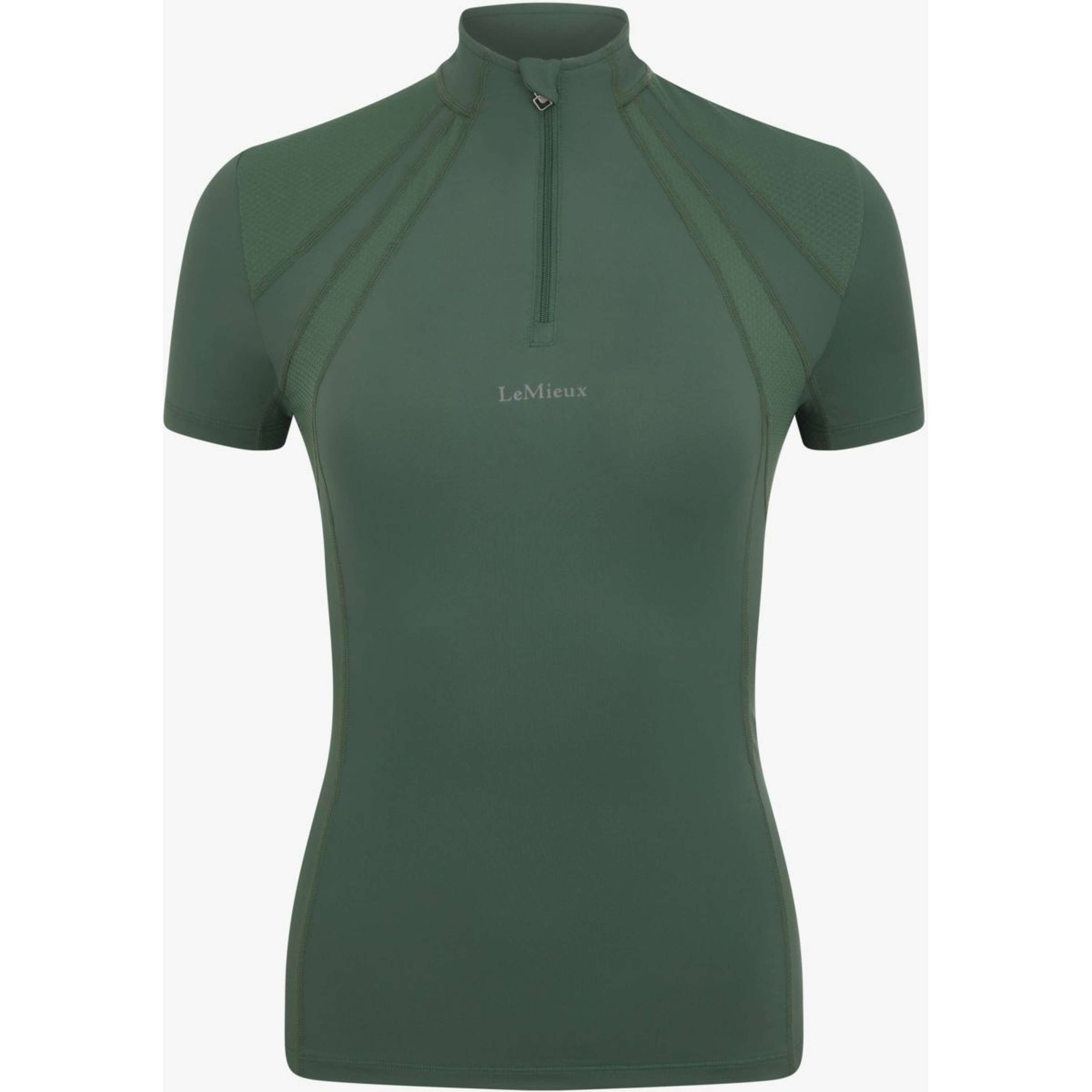 LeMieux Strato di base Mia Mesh Maniche Corte Cacciatore Verde
