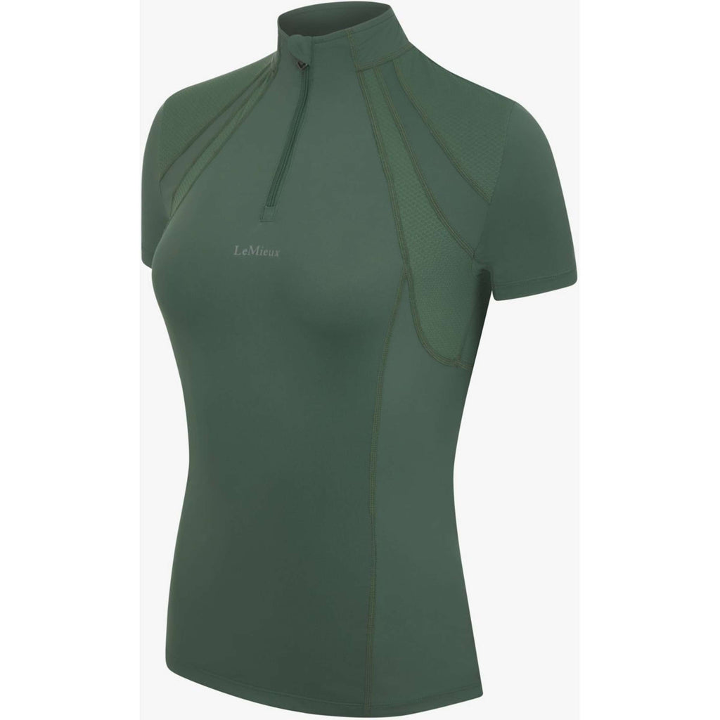 LeMieux Strato di base Mia Mesh Maniche Corte Cacciatore Verde