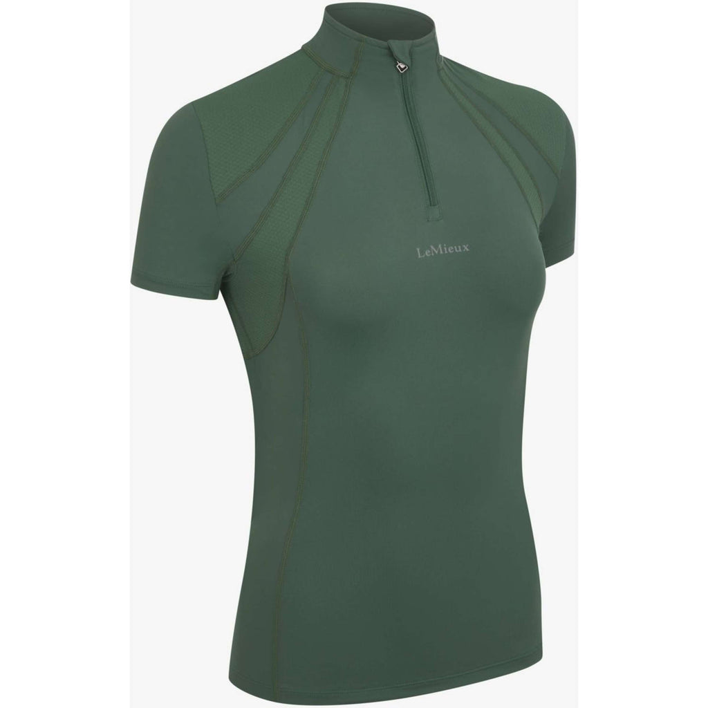 LeMieux Strato di base Mia Mesh Maniche Corte Cacciatore Verde
