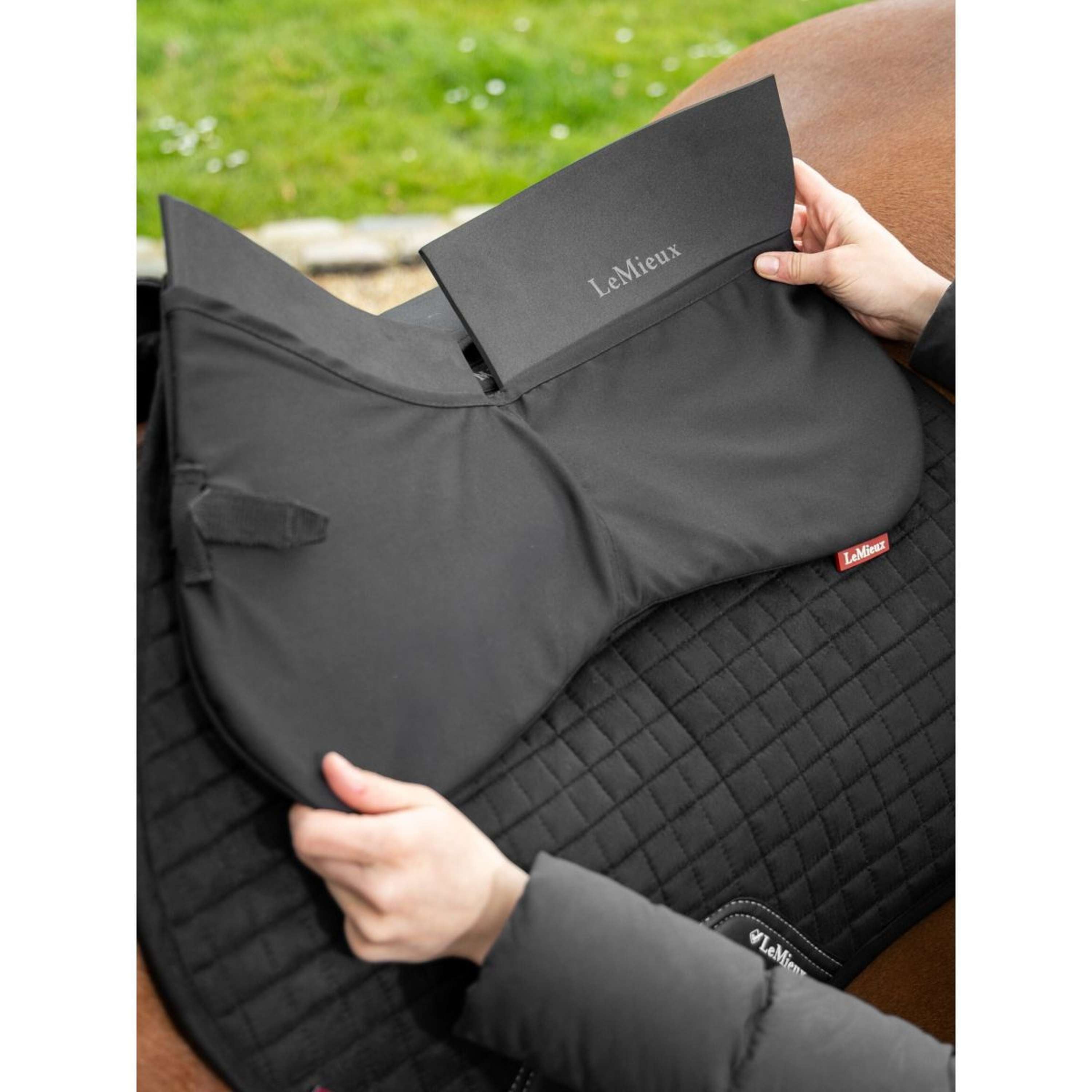 LeMieux Sottosella Pro-Sorb Plain Nero