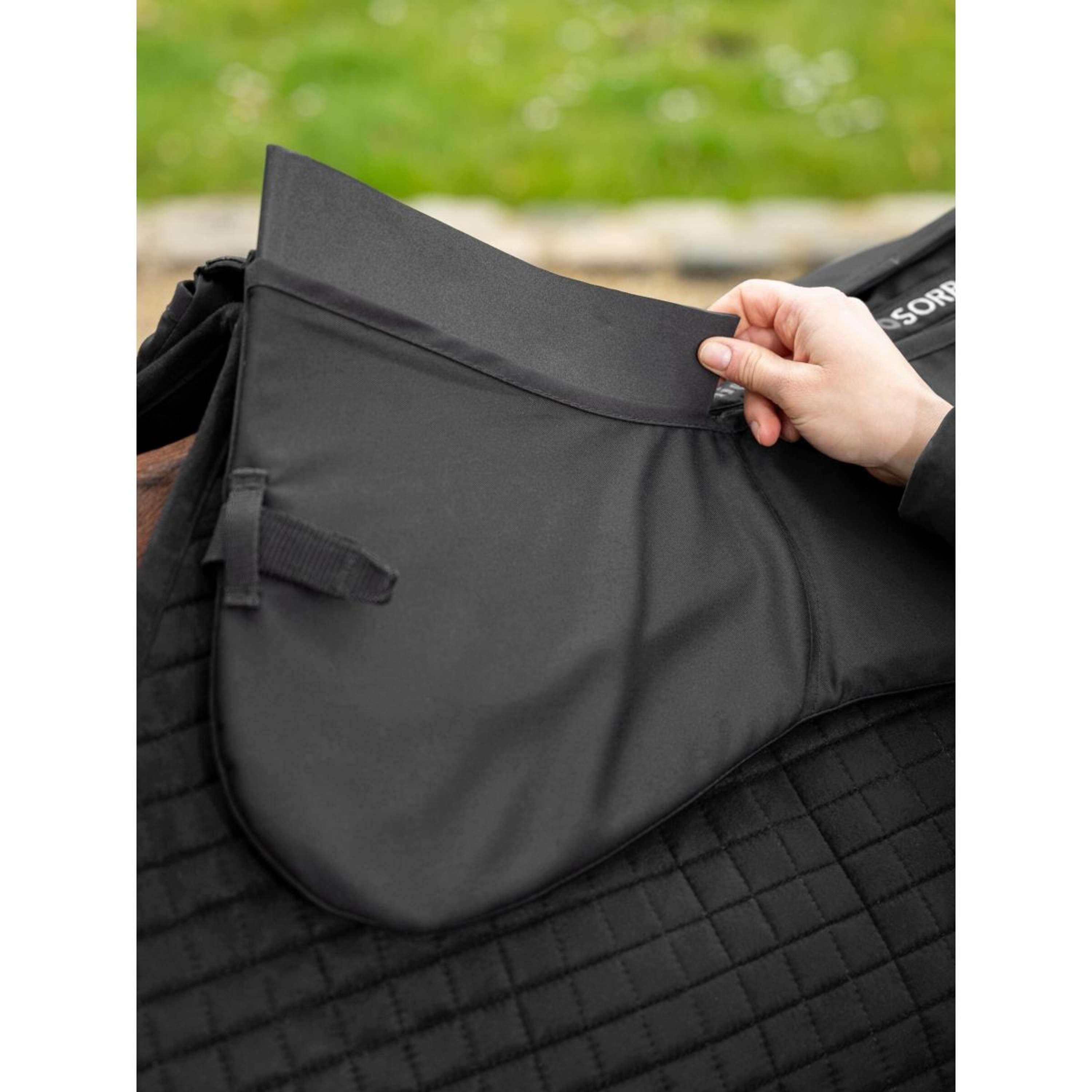 LeMieux Sottosella Pro-Sorb Plain Nero