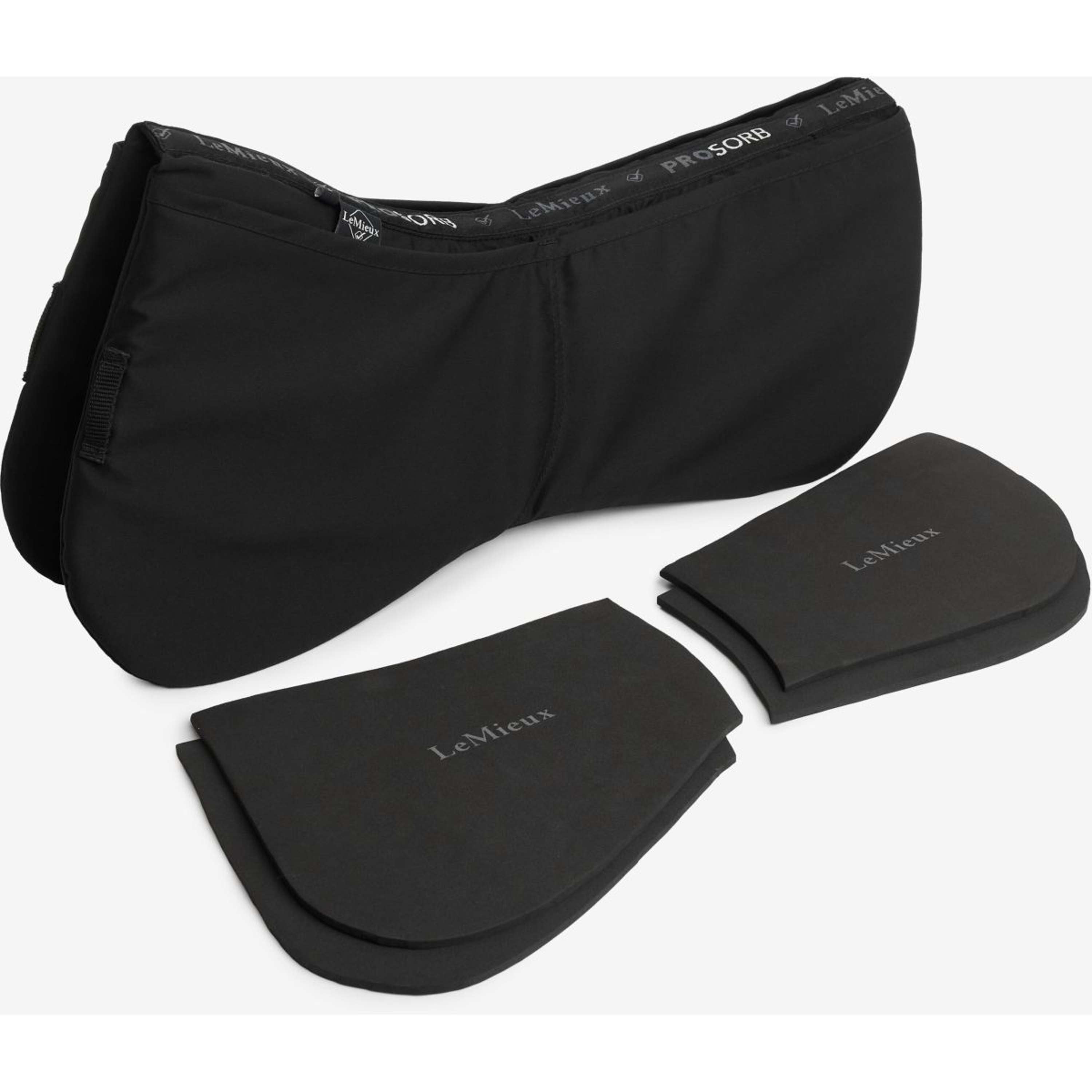LeMieux Sottosella Pro-Sorb Plain Nero