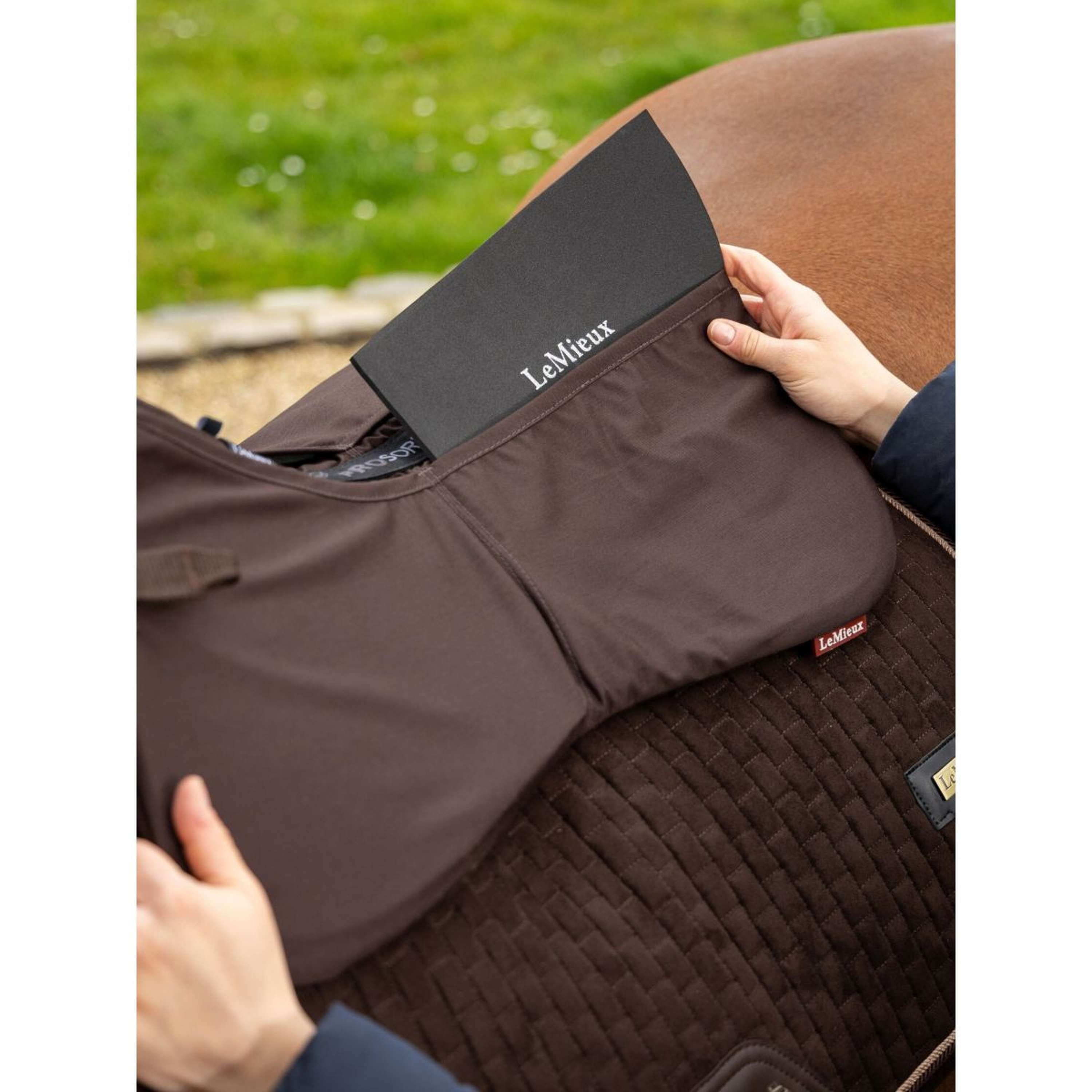LeMieux Sottosella Pro-Sorb Plain Marrone