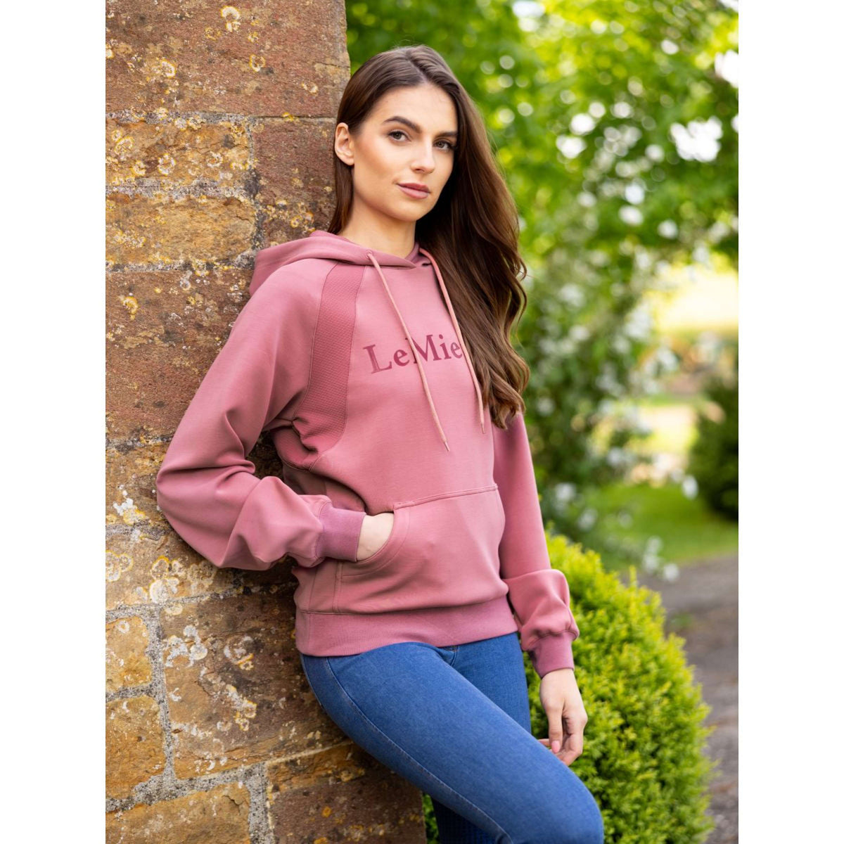 LeMieux Felpa con cappuccio Nadine Peony