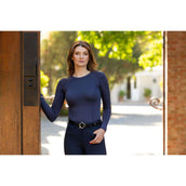 LeMieux Shirt Britney Seamless Maniche Lunghe Blu crepuscolo