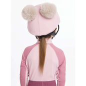 LeMieux CappelloSeta Double Pom Bambini Fiore