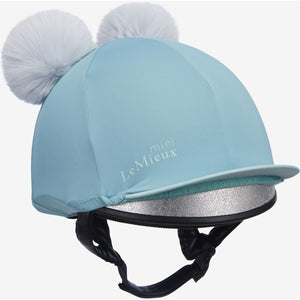LeMieux CappelloSeta Double Pom Bambini Laguna