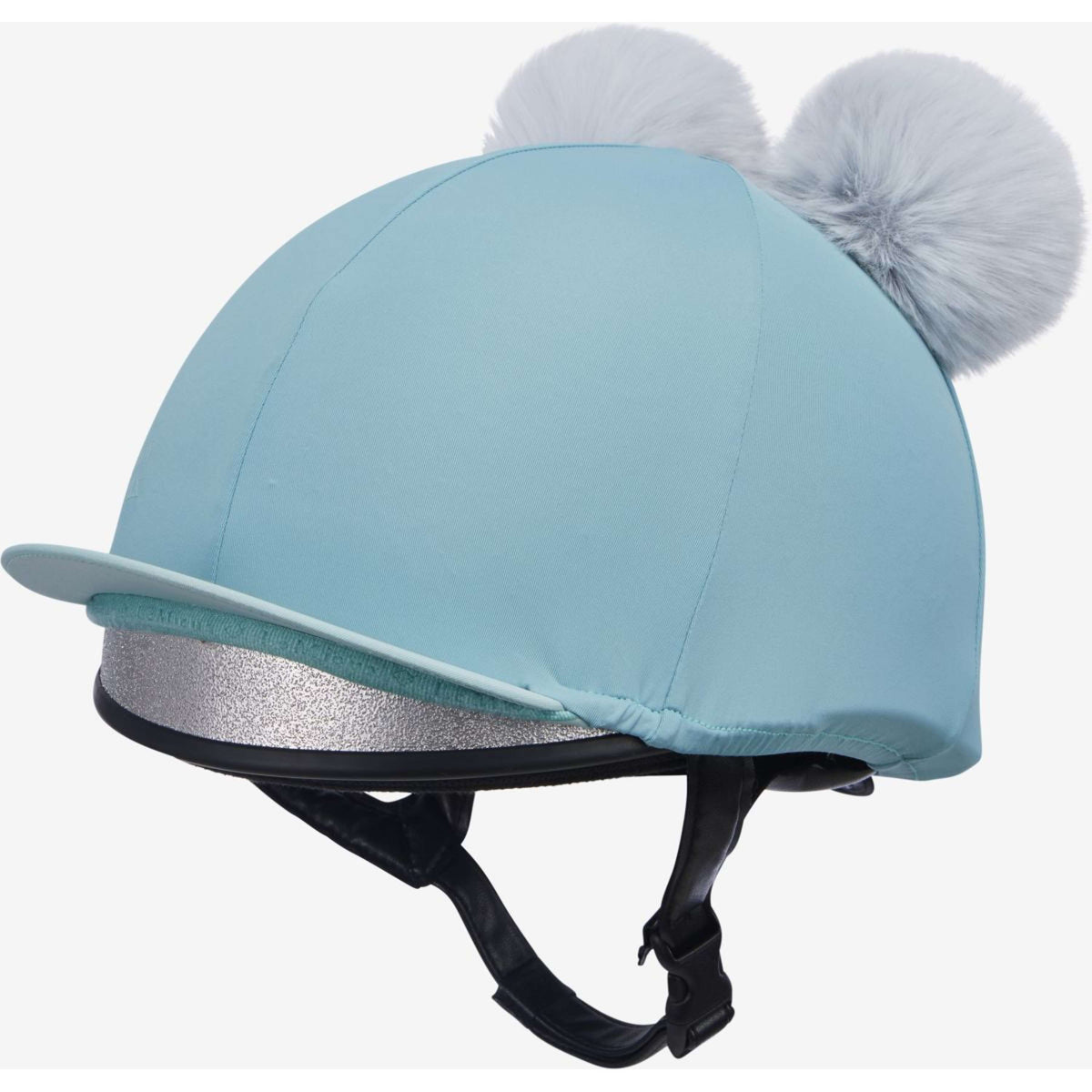 LeMieux CappelloSeta Double Pom Bambini Laguna