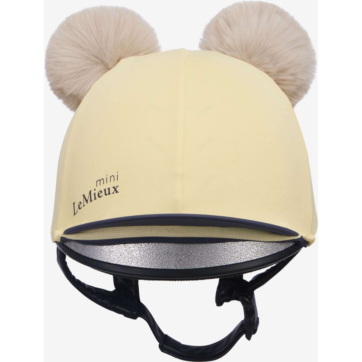 LeMieux CappelloSeta Double Pom Bambini Mimosa