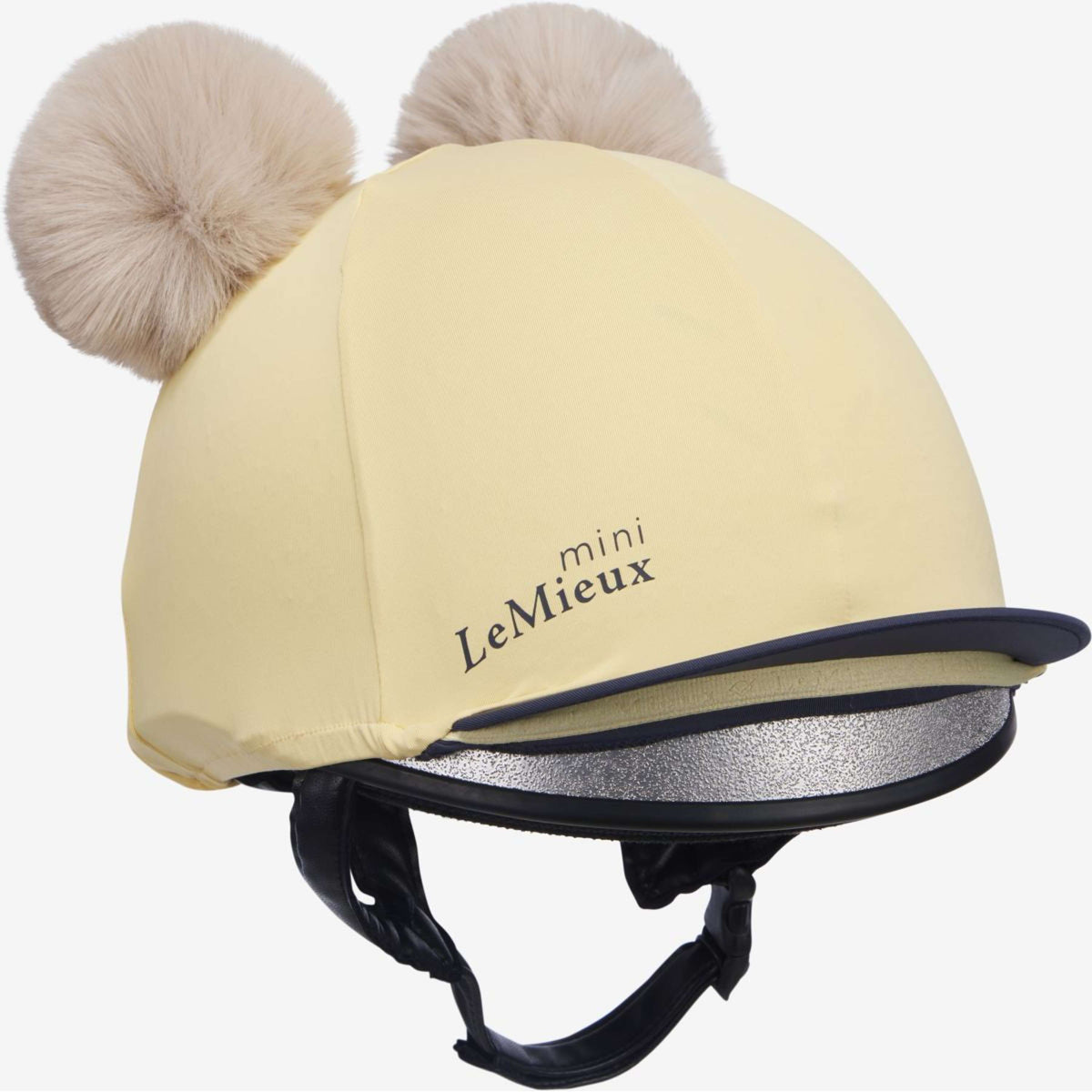 LeMieux CappelloSeta Double Pom Bambini Mimosa