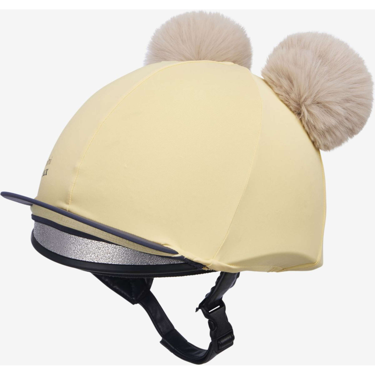 LeMieux CappelloSeta Double Pom Bambini Mimosa