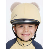 LeMieux CappelloSeta Double Pom Bambini Mimosa